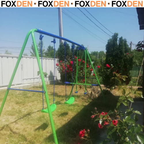 Metal garden swing height - garden,