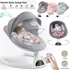 Bluetooth Electric Baby Swing