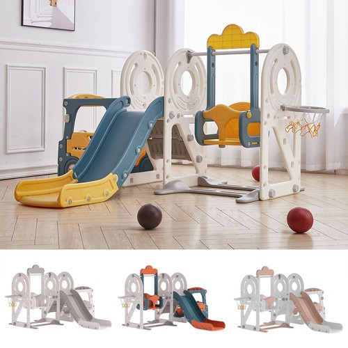 Kids slide swing - slide, set