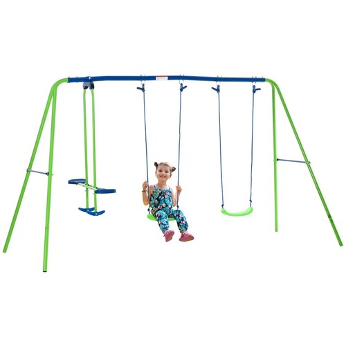 Swings seesaw metal - &, set