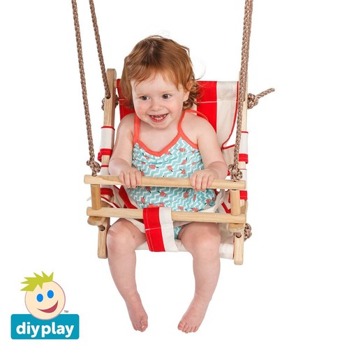 Canvas baby swing seat cradle - baby,