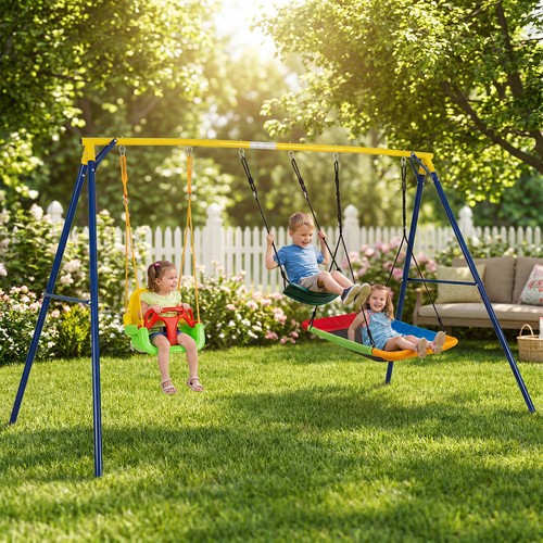 Baby swing seat for - baby, backyard
