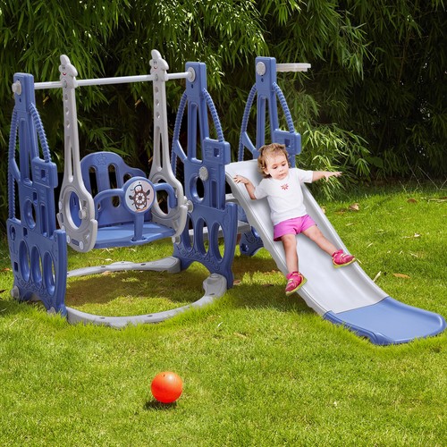 Kids boy swing slide - kids, climber