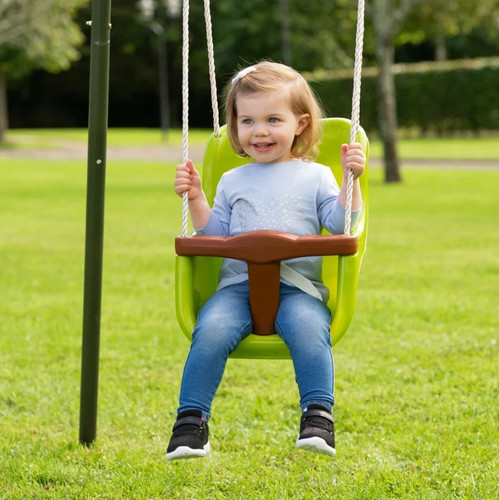 Baby nursery swing - seat, with